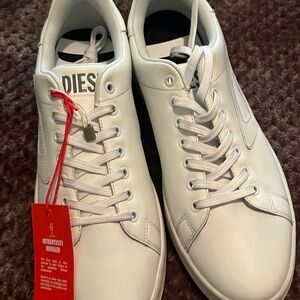 Diesel Classic White Men's Sneakers